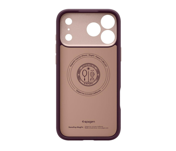 SPIGEN Nano Pop Mag Magsafe do Iphone 17 Pro Burgundy Bean 8800283314595 - 1359846 - zdjęcie 3